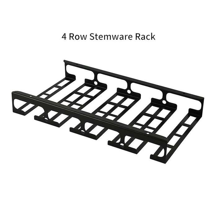 Wine Glass Rack Under Shelf,glassware Hanger for Kitchen,bar,etc