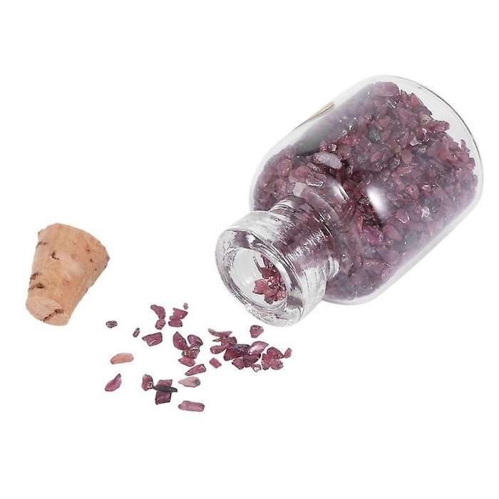 3 Box Of 27 Bottles Mini Natural Semiprecious Gem Stone