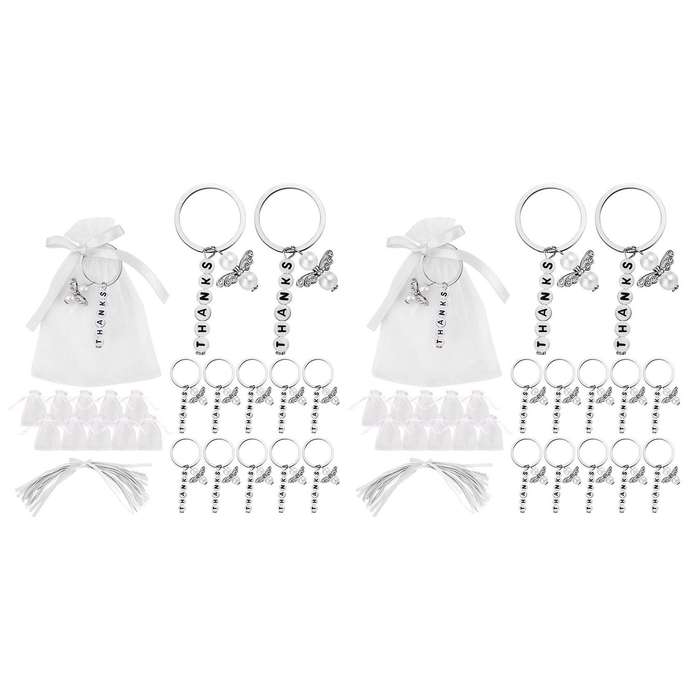 20 Stze Gastgeschenke Taufe, Gastgeschenke Schlsselanhnger