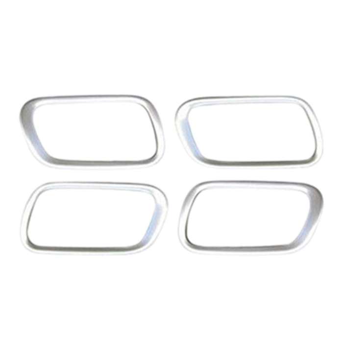 Car Inner Door Bowl Handle Decorative for Toyota Aqua Mxp 2021 Silver
