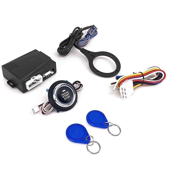 Smart Rfid Car Alarm System with Remote Keyless Go Entry System