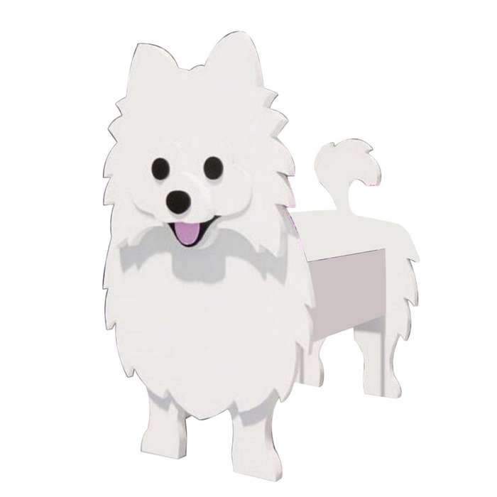 Cartoon Animals Cute Dog Shape Pot Garden Decor Succulent (b)