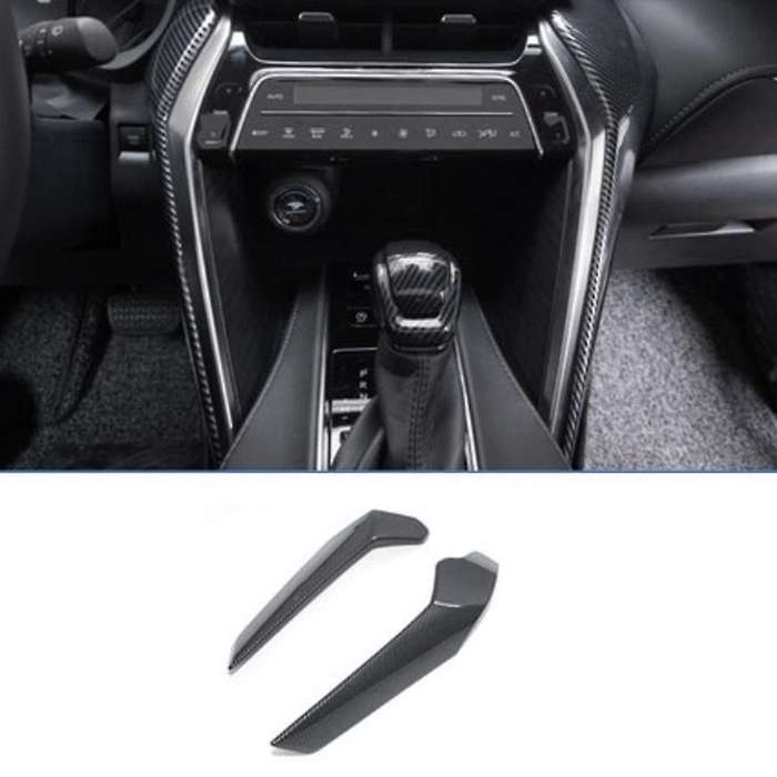 For Toyota Harrier Venza 2020-2022 Center Control Panel Side Strips
