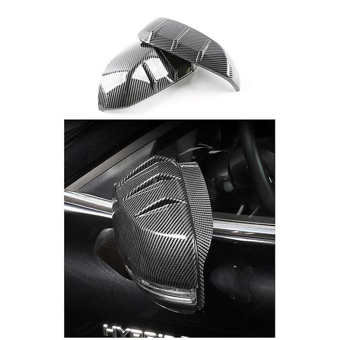 For Toyota Cover Cap Trim Decor Sticker Accessories,carbon Fiber
