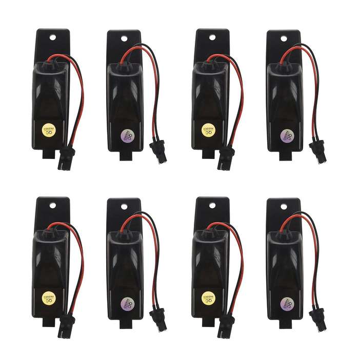 4 Pair White Led Number License Plate Light Replacement for Toyota