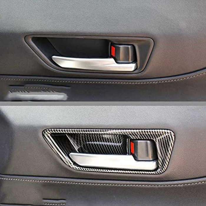 Silver Door Handle Bowl for Toyota Harrier Venza Xu80 2020-2022 Rhd