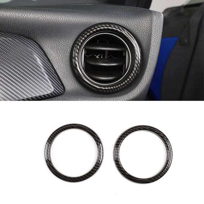 Car Air Conditioning Outlet Vent Circle Sticker for Subaru Brz Toyota