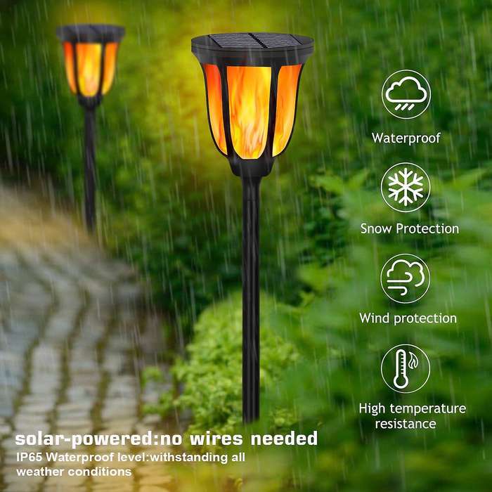Solar Light, Dusk to Dawn Auto On/off for Garden Patio Yard Pathway