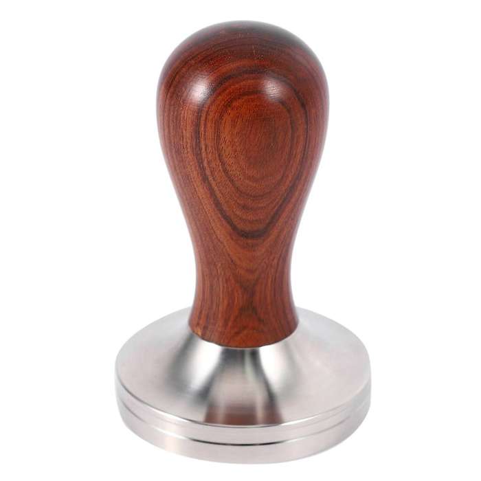 Coffee Tamper Wood Handle Coffee Powder Hammer 58.35mm Accessories