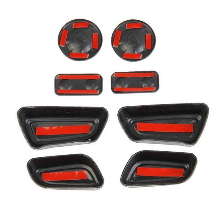 Car Carbon Fiber Abs Seat Adjustment Knob Button Switch Decoration