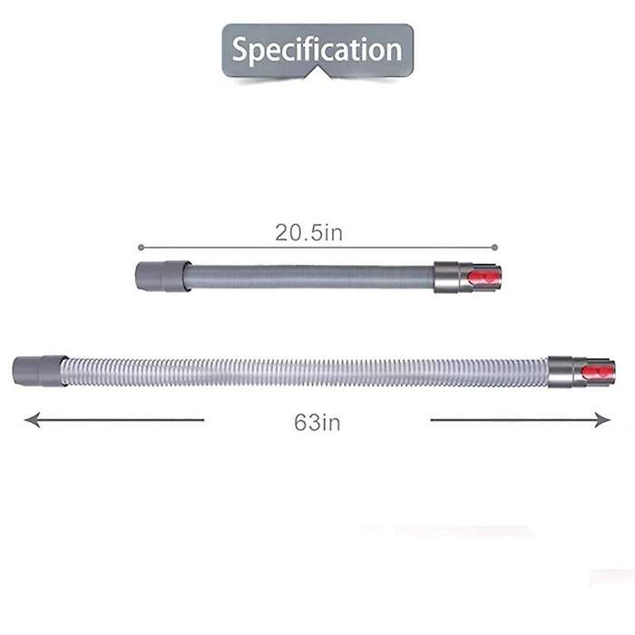 Pet Brush Grooming Tool and Flexible Extension Hose