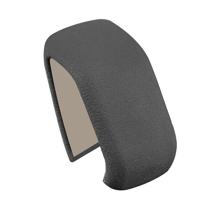 Gear Shift Knob Trim Cover Center Console Shift Sticker Dark Grey