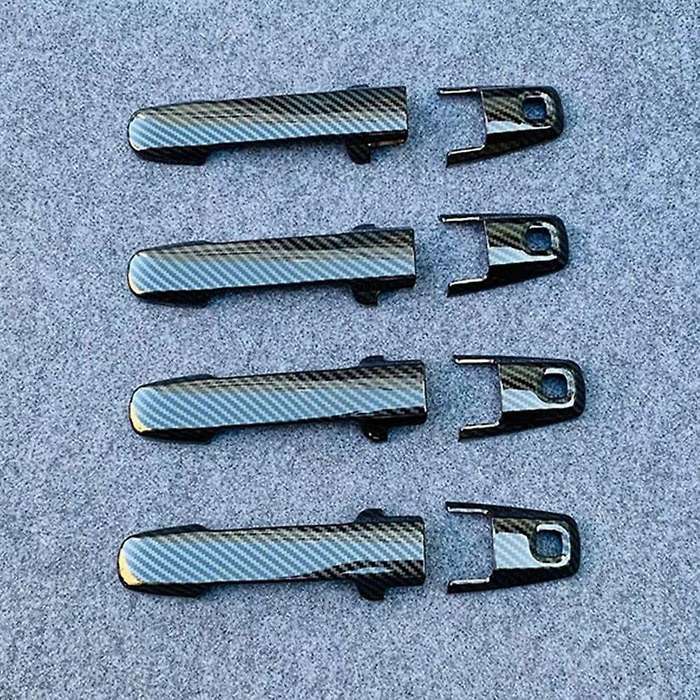 For 2021 2022 Suzuki Spacia Car Door Handle Cover Protector Carbon
