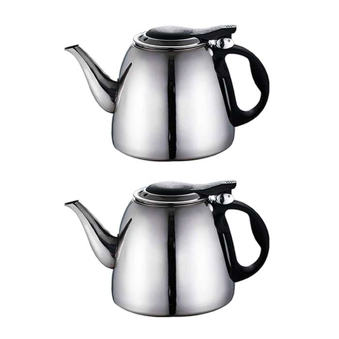1.2l Induction Cooker Tea Pot Kitchen Stainless Steel Flat Bottom