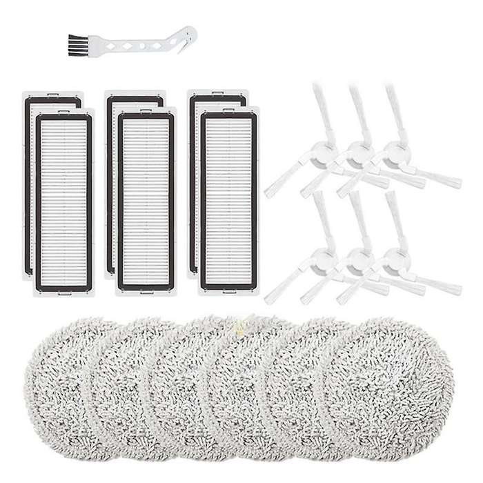 Side Brush Mop Pads and Filter Replacement Accessories for Mijia