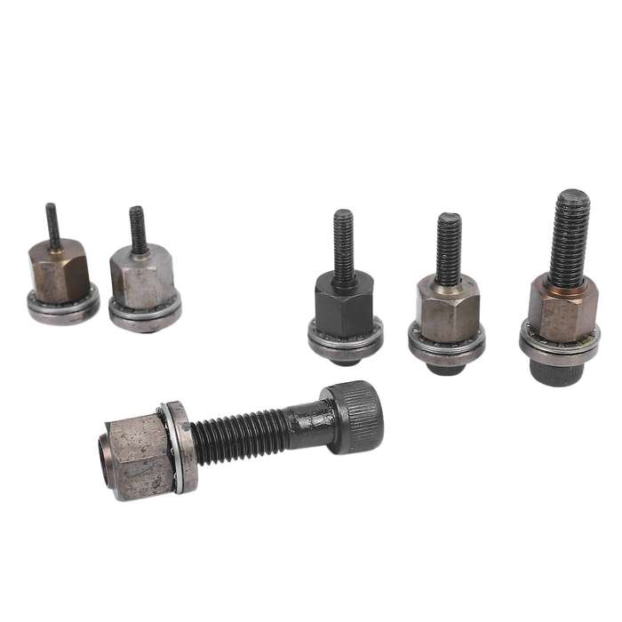 6pcs Hand Rivet Nut Head Installation Manual for M3 M4 M5 M6 M8 M10