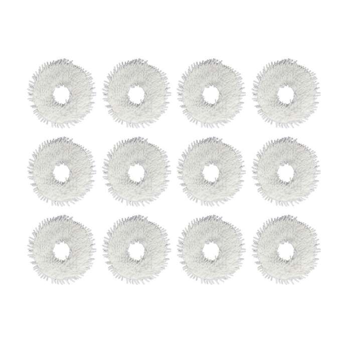 12 Pcs Mop Cleaning Pad Mop Cloth for Ecovacs N9+/k10 Robot Parts