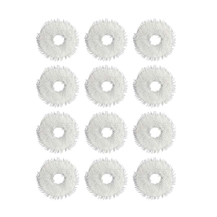 12 Pcs Mop Cleaning Pad Mop Cloth for Ecovacs N9+/k10 Robot Parts