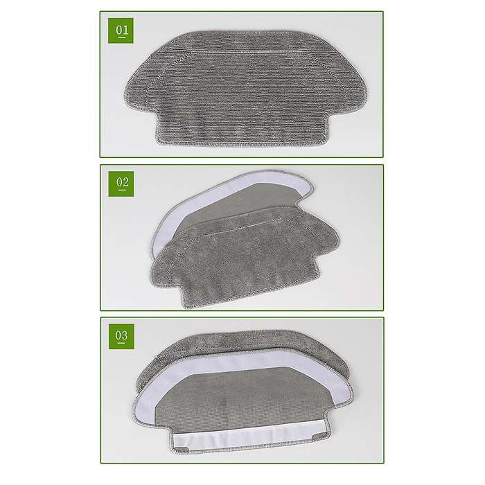 12pcs Wet-dry Mop Cloth Pad for Xiaomi Mijia Styj02ym Viomi V2 Pro