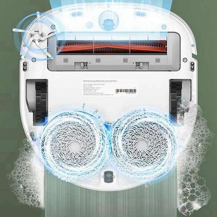 2 Pcs Mop Cloth for Xiaomi Dreame Bot W10 Sweeping Robot