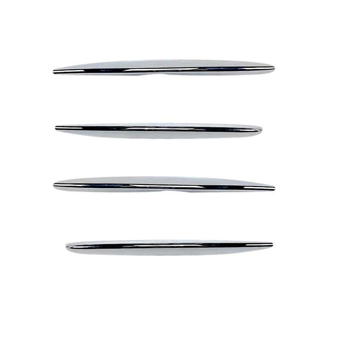 Bumper Splitter Spoiler Canards Cover for Mercedes-benz Chrome