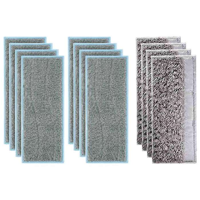 12pcs Wet Mopping Pads, Dry Mopping Pads for Irobot Braava Jet M6