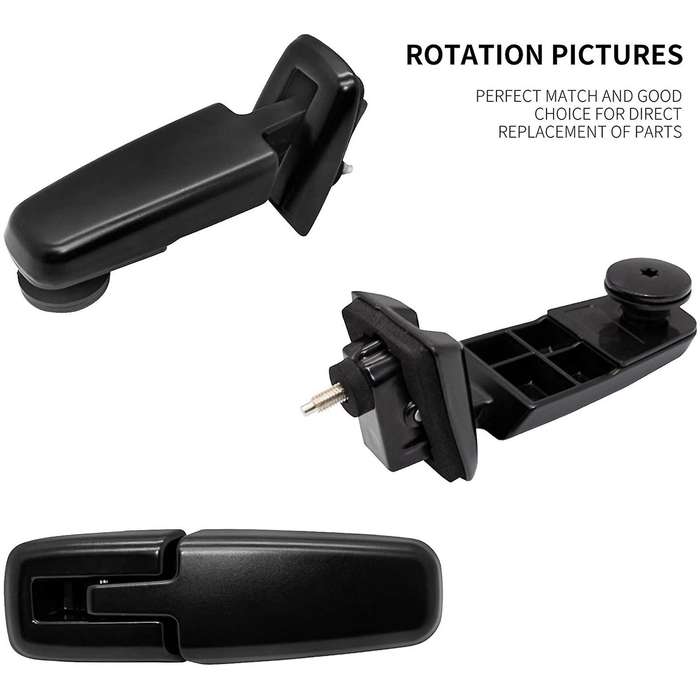 Liftgate Glass Hinges Left & Right for Ford Escape 2001 - 2007