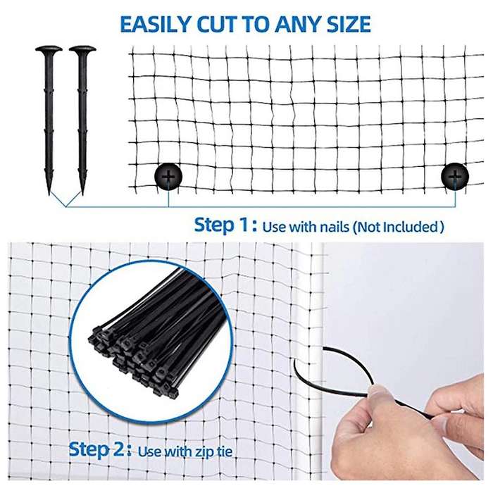 Bird Net 7x70ft Garden Netting for Bird Plants Trees Garden Net