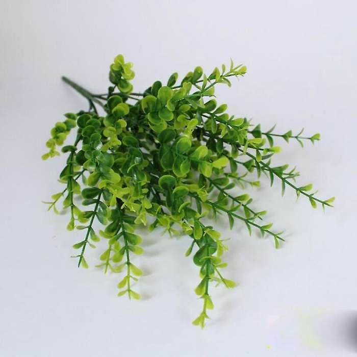 20 Pack Artificial Greenery Outdoor Eucalyptus Plants Boxwood Shrubs