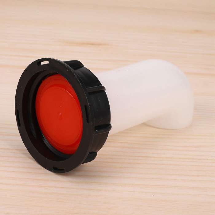 Ibc Tote Tank Drain Cover Extension Spout Hose Nozzle Tap Cap Valve