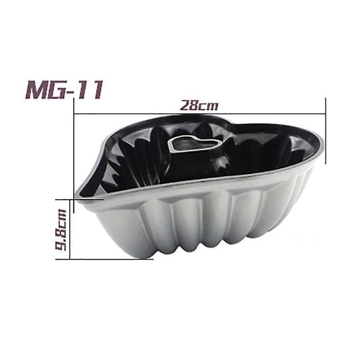 Charlotte Heart Cake Pan,aluminum Cake Mold Kitchen Cake Baking Tool