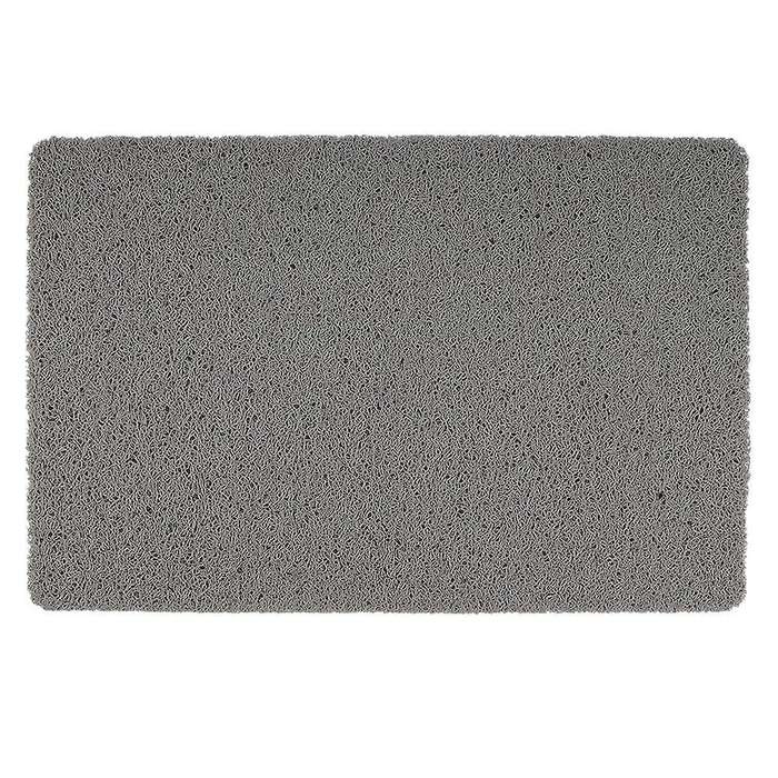 Non-slip Shower Mat, for Bathing Step Mat, Silk Circle, Bathroom Gray