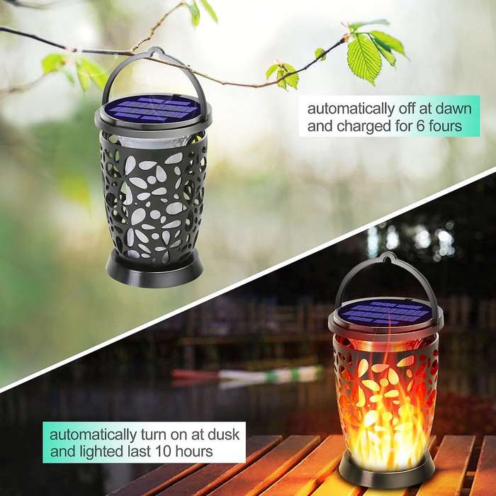 Solar Lanterns Outdoor Waterproof Led for Garden Patio Balcony Yards