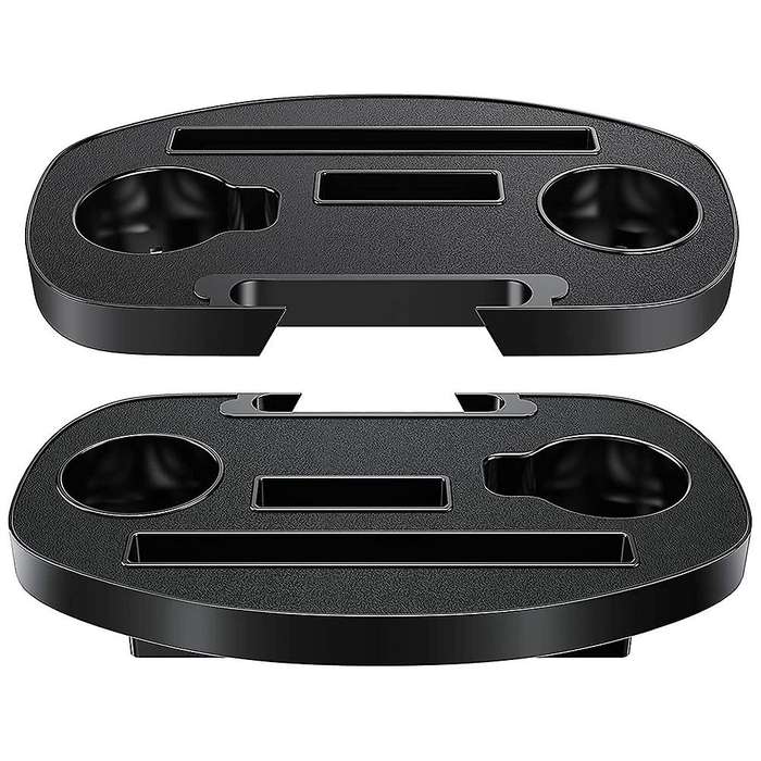 2pcs Oval Chair Tray,zero Gravity Chair Cup Holder for Clip On Chair