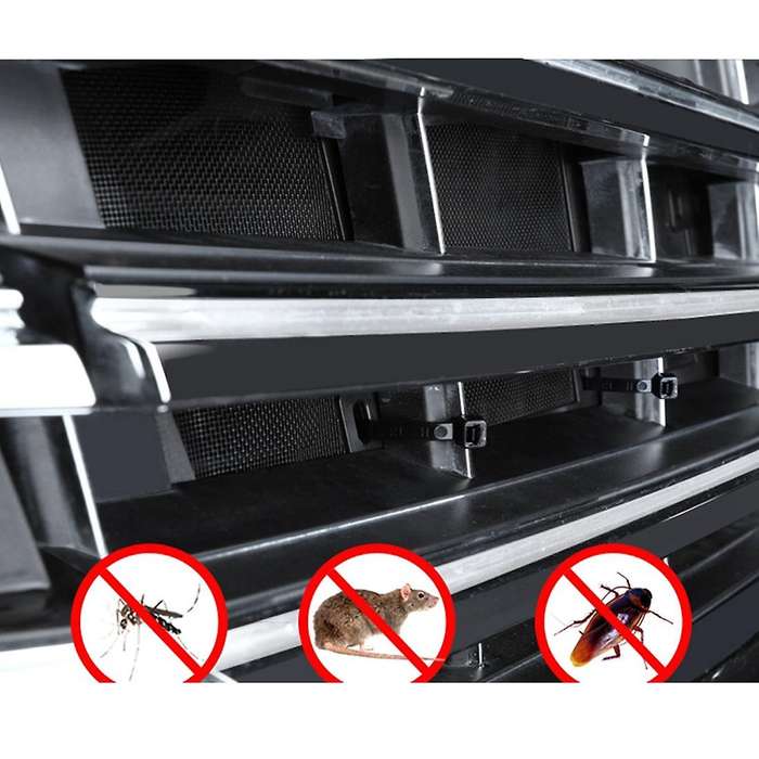 Car Front Grille Anti-insect Net for Nio Es8 2018 Accessories, Black