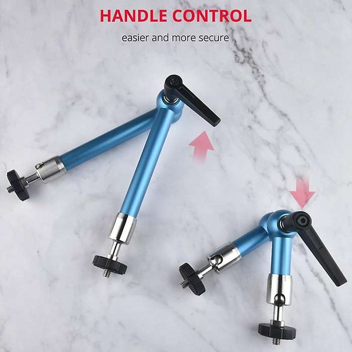 Yelangu 7 Inch Magic Articulated Arm Magic Arm Rig Head for Camera