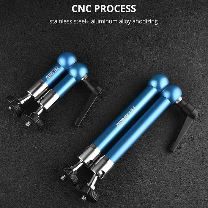Yelangu 7 Inch Magic Articulated Arm Magic Arm Rig Head for Camera