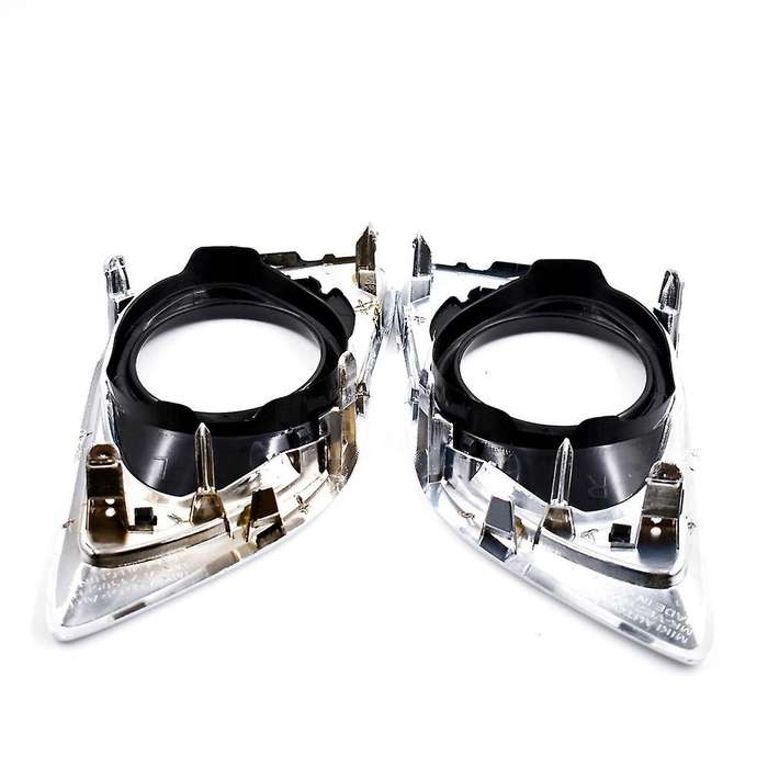 2pcs Car Front Bumper Fog Light Cover for Toyota Venza 2013-2016