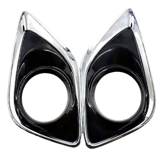 2pcs Car Front Bumper Fog Light Cover for Toyota Venza 2013-2016