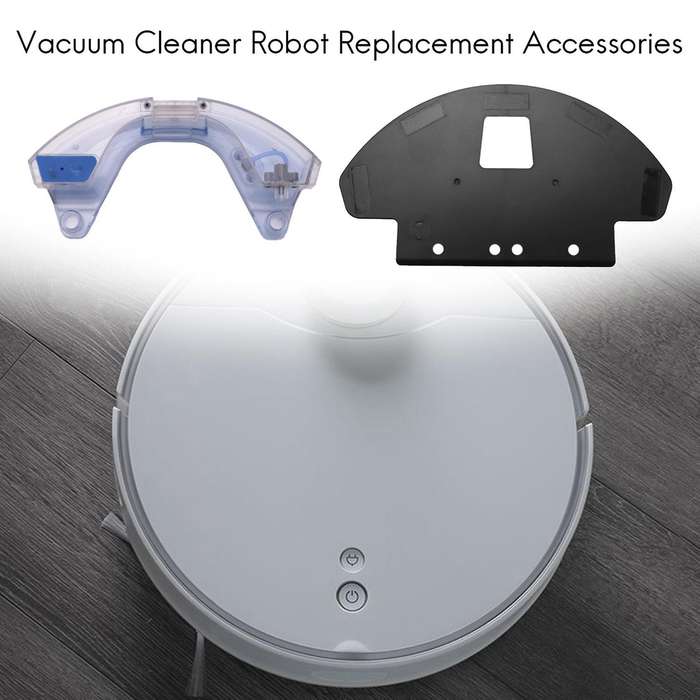 1pcs Mop Cloth Bracket+1pcs Water Tank for Ecovacs Vacuum Cleaner