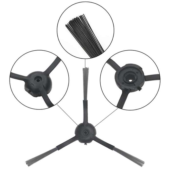 For Roidmi Eve Plus Side Brush Hepa Filter Cleaning Main Brush Parts
