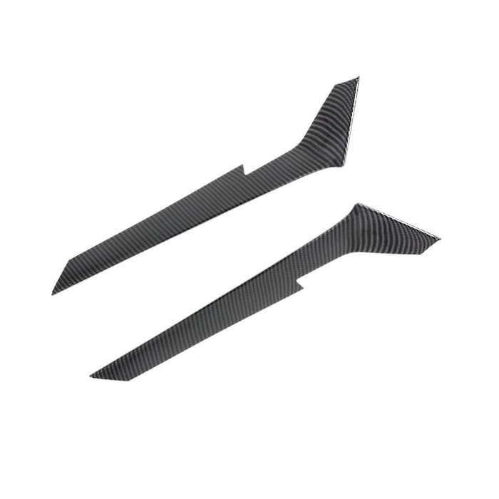 2pcs Car Front Grill Grille Cover Strips for Toyota Sienna 2019-2020