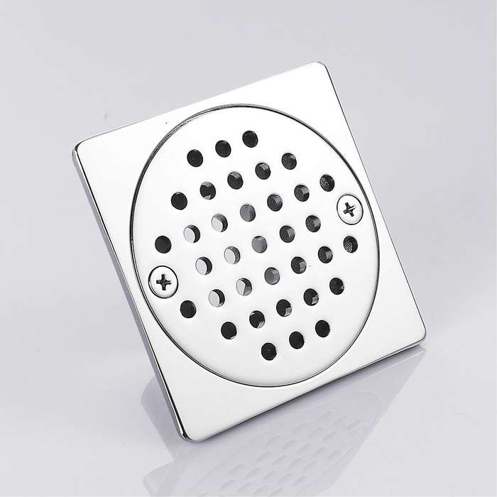 Copper Floor Drain Square Bathroom Drain Water Machine Accessories