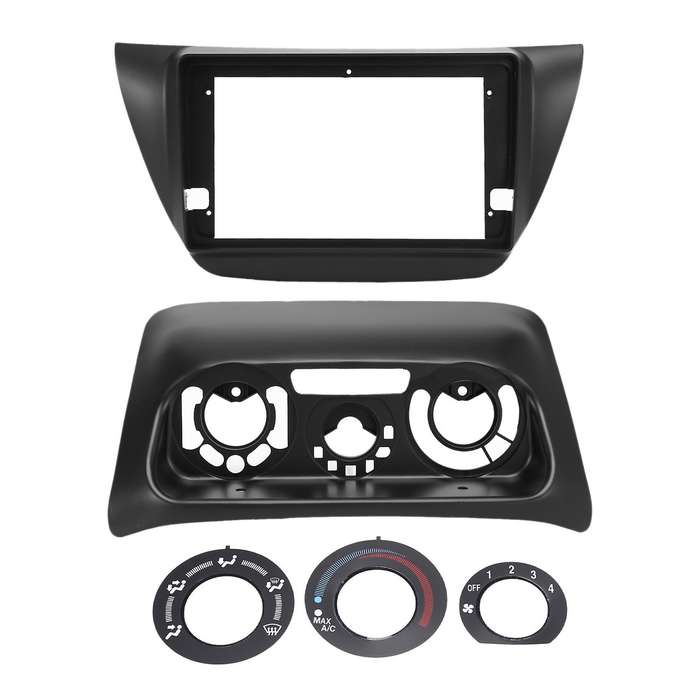 9 Inch Car Fascia for 2000-2010 Mitsubishi Lancer Ix 2din Fascia
