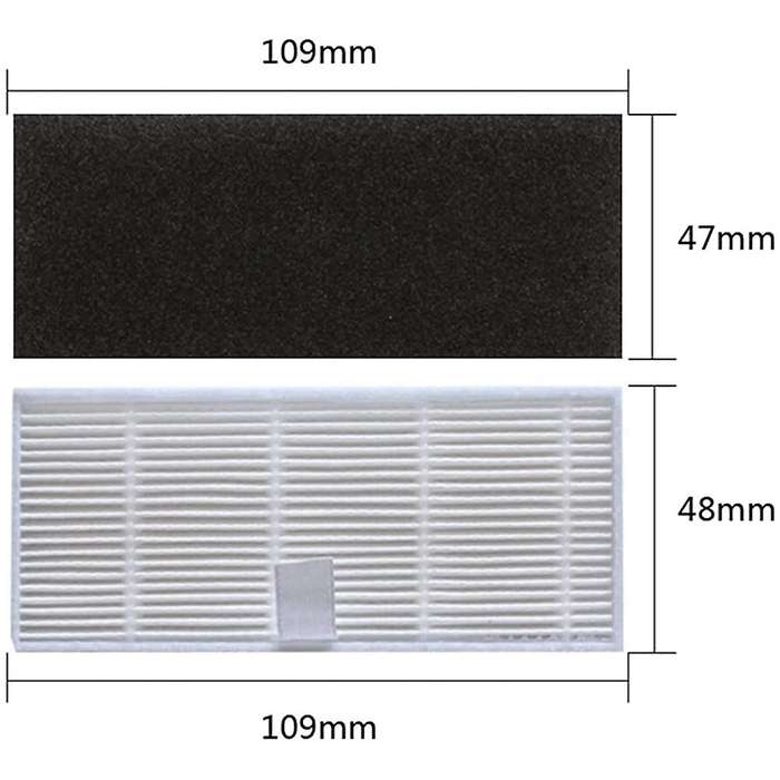 Filter Dust Bag Sweeper for Proscenic M7 Pro Robot Leak-proof Special