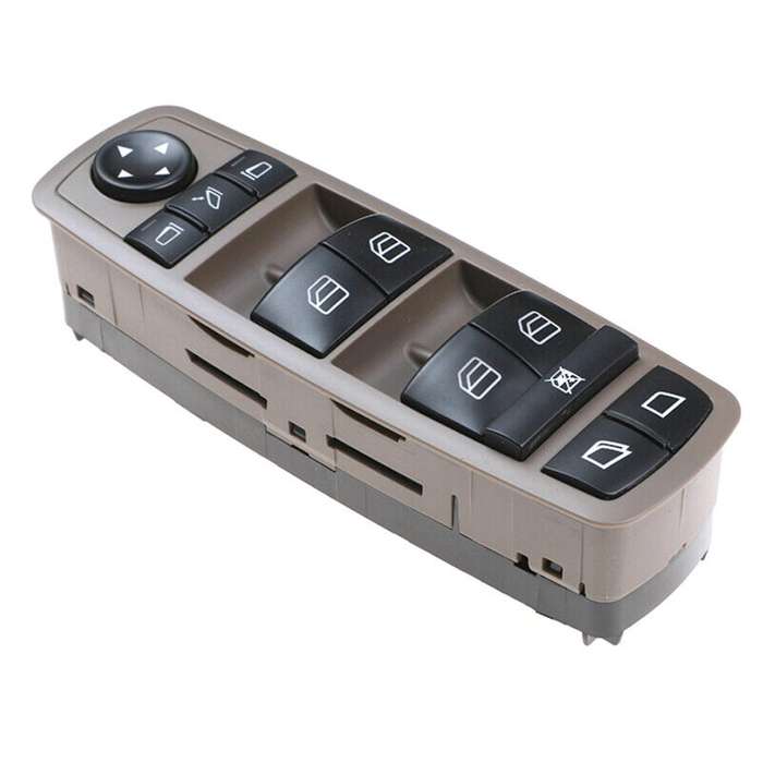 Brown Front Left Master Power Control Switch for Benz Ml Gl R Class