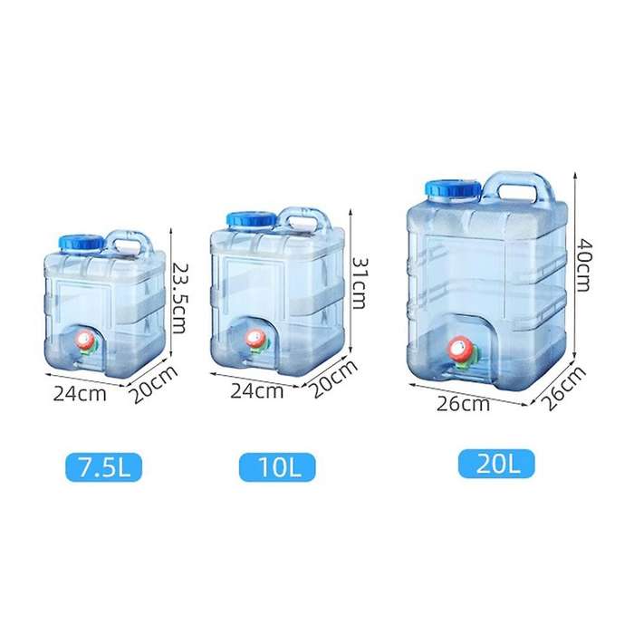 Water Canister,10l Water Tank with Handle,for Outdoor Travel Camping