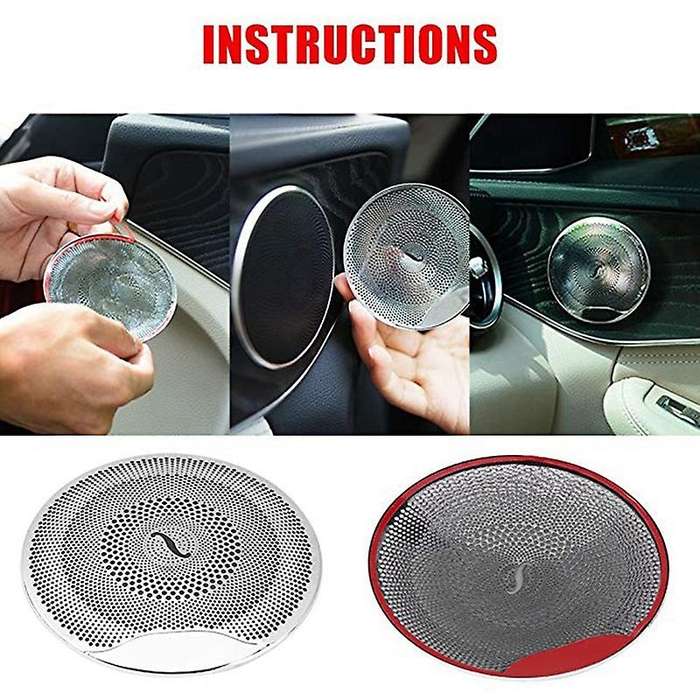 Car Door Speaker Decoration Cover for Mercedes Benz E Class W213