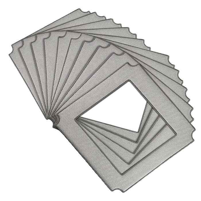 10 Pcs Microfiber Mop Cloth Parts for Ecovacs Robotics Winbot W836