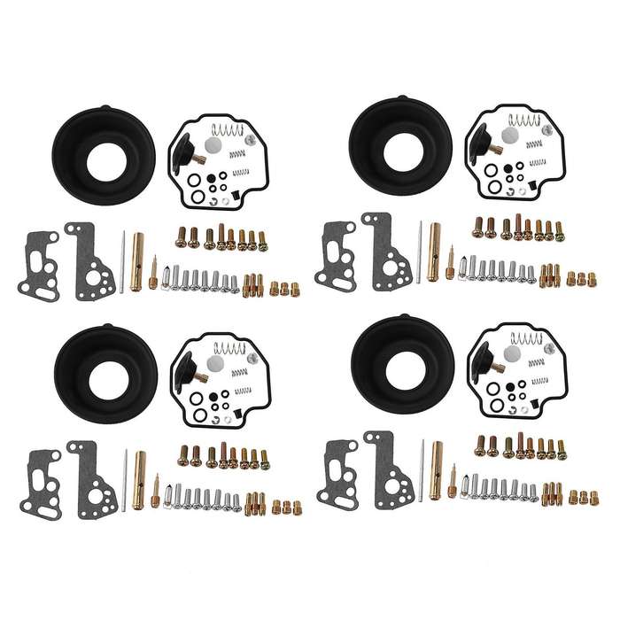4set for Yamaha V-max 1200 1985-2000 Motorcycle Carburetor Repair Kit